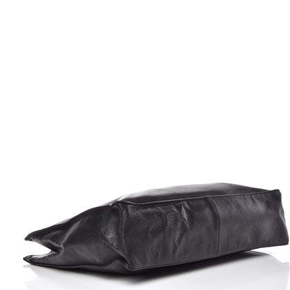 Chanel Lambskin CC Tote Black 4 of 14
