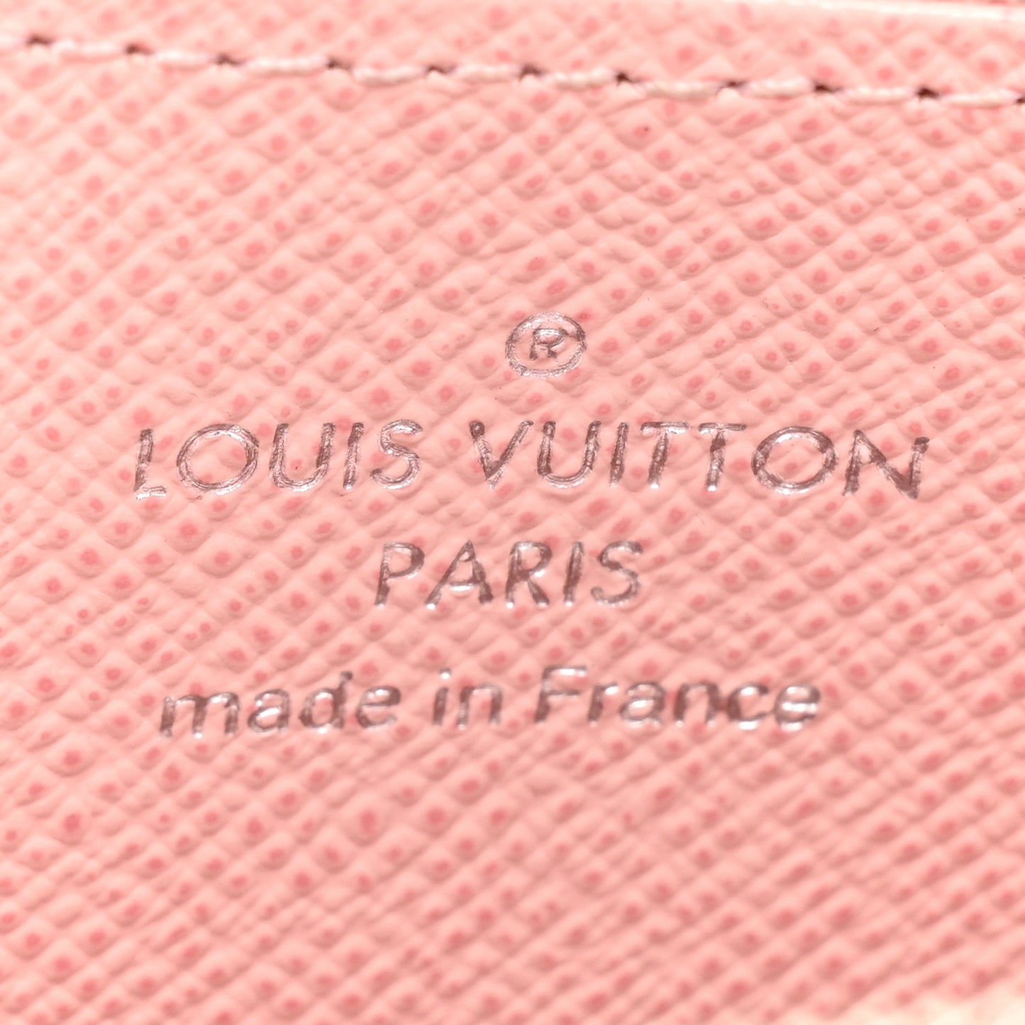 Epi Zippy Coin Purse Rose Ballerine