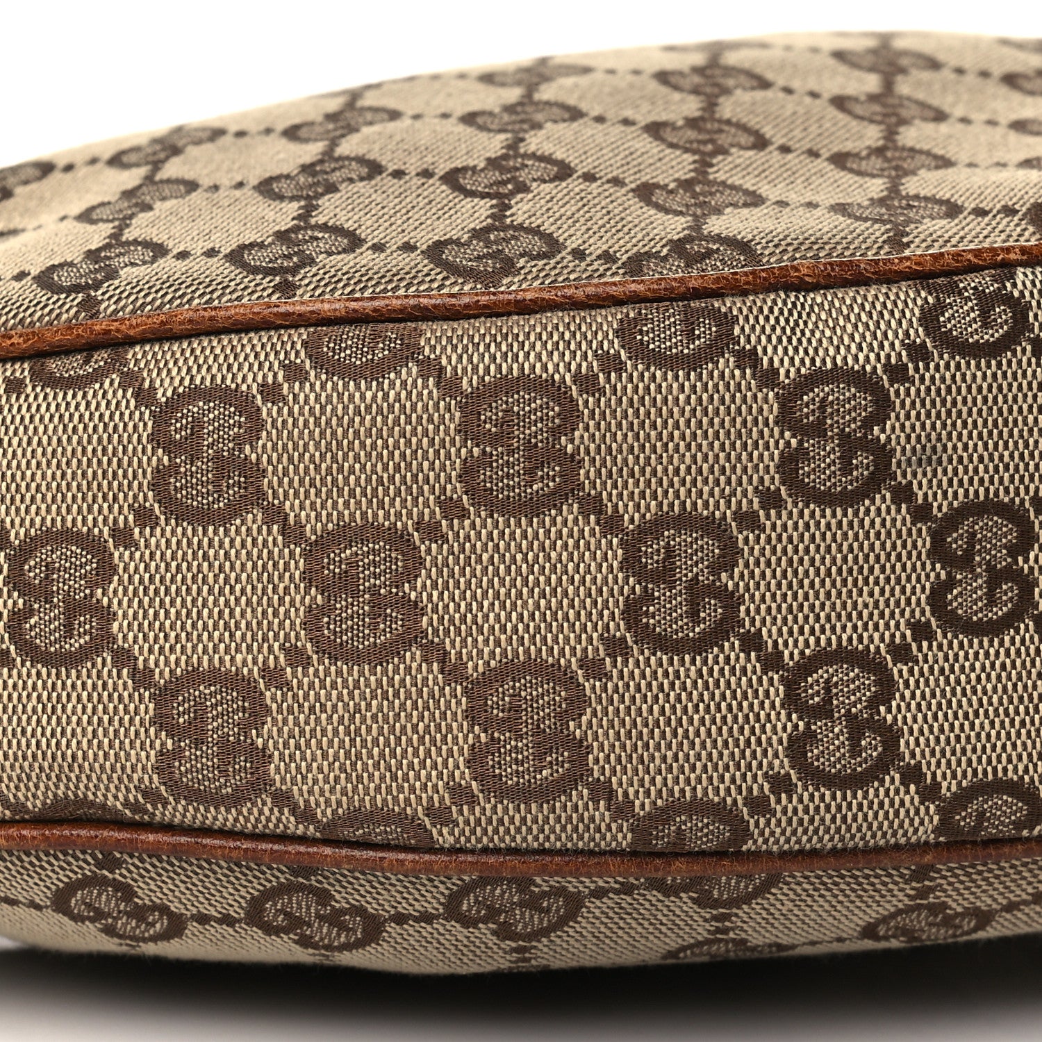 Gucci Monogram Bamboo Ring Hobo Brown 9 of 10