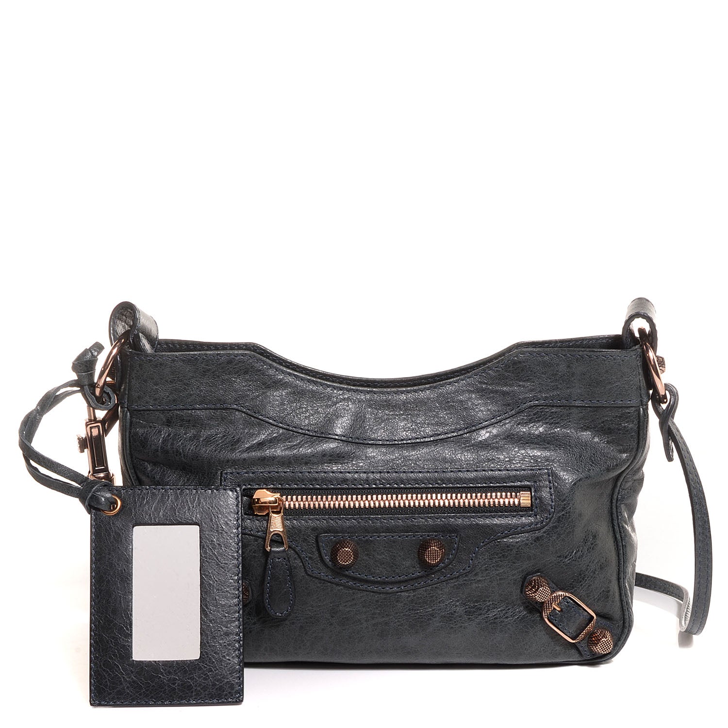 Balenciaga Agneau Giant 12 Rose Gold Hardware Hip Anthracite 4 of 11