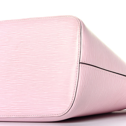 Louis Vuitton Epi Neverfull MM Rose Ballerine 7 of 9