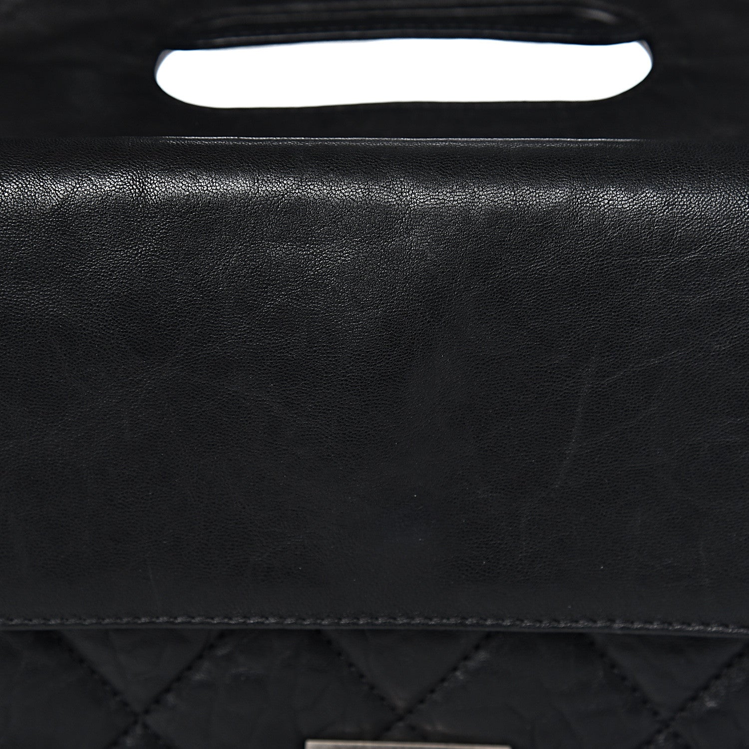 Chanel Washed Lambskin Maxi Take Away Flap Bag Black 14 of 20