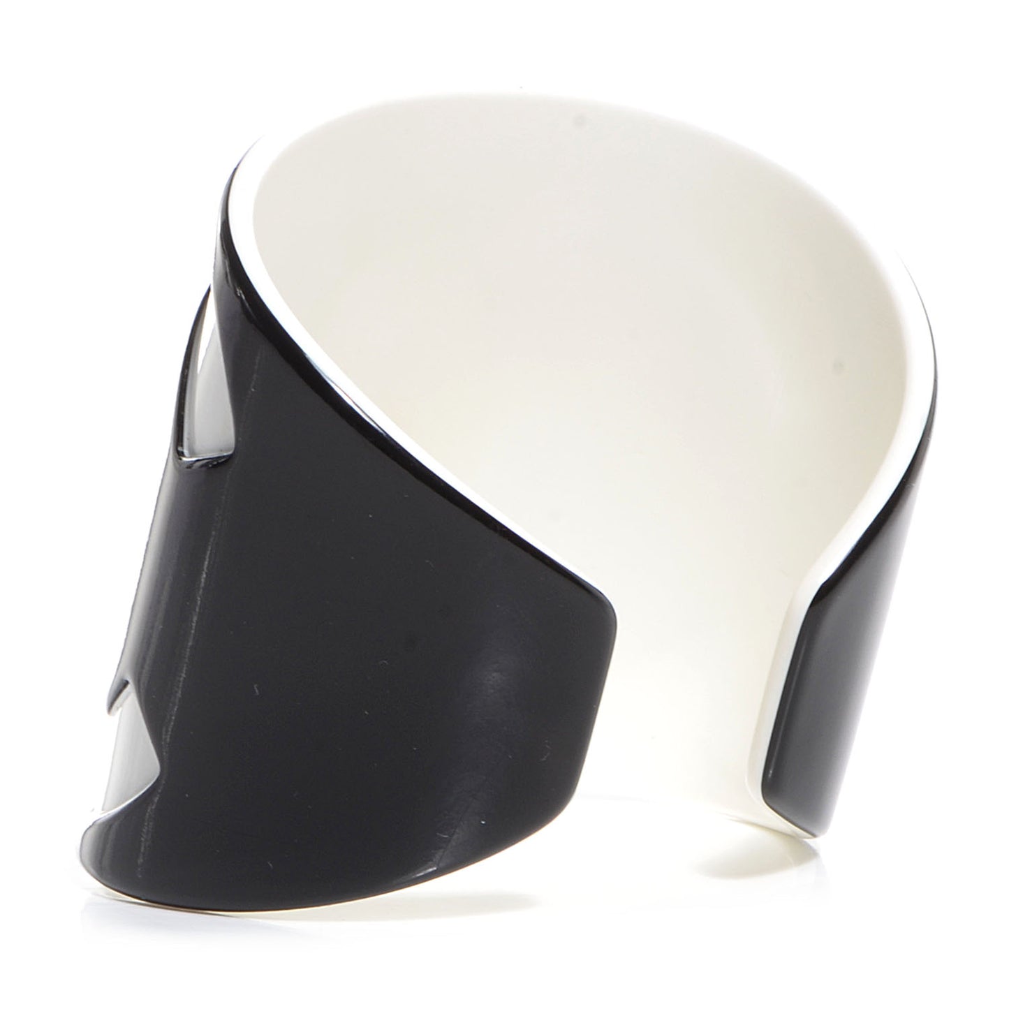 Resin CC Cuff Black White