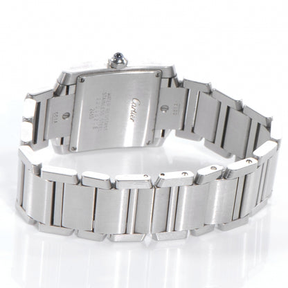 Cartier Stainless Steel 25mm Tank Francaise Quartz Watch 5 of 6