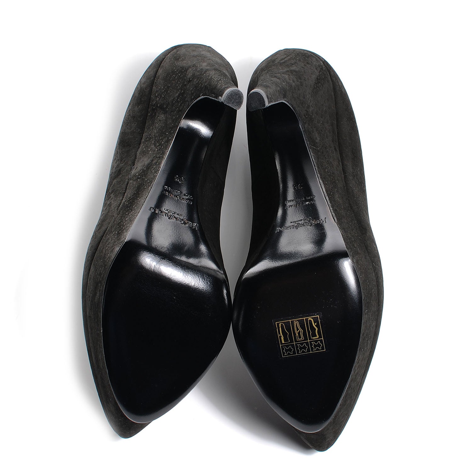 Saint Laurent Carpincho Imperiale 95 Pumps 35 Nero 5 of 6