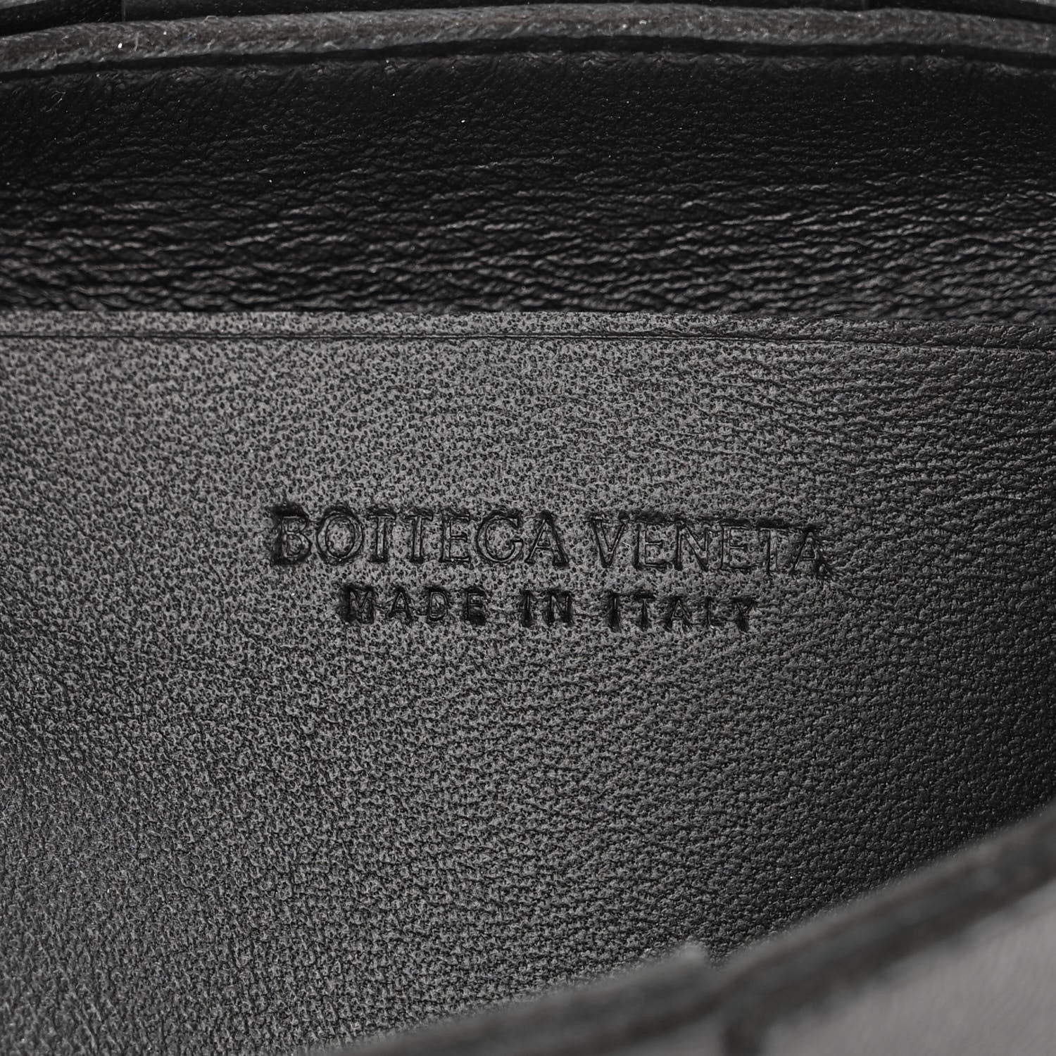 Bottega Veneta Lambskin Maxi Intrecciato Extra Mini Cassette Crossbody Bag Black 6 of 9