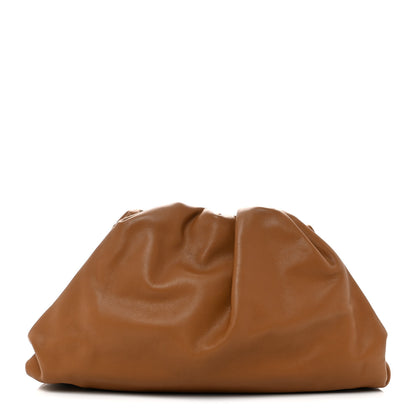 Bottega Veneta Smooth Butter Calf The Pouch Oversized Clutch Cammello 1 of 10