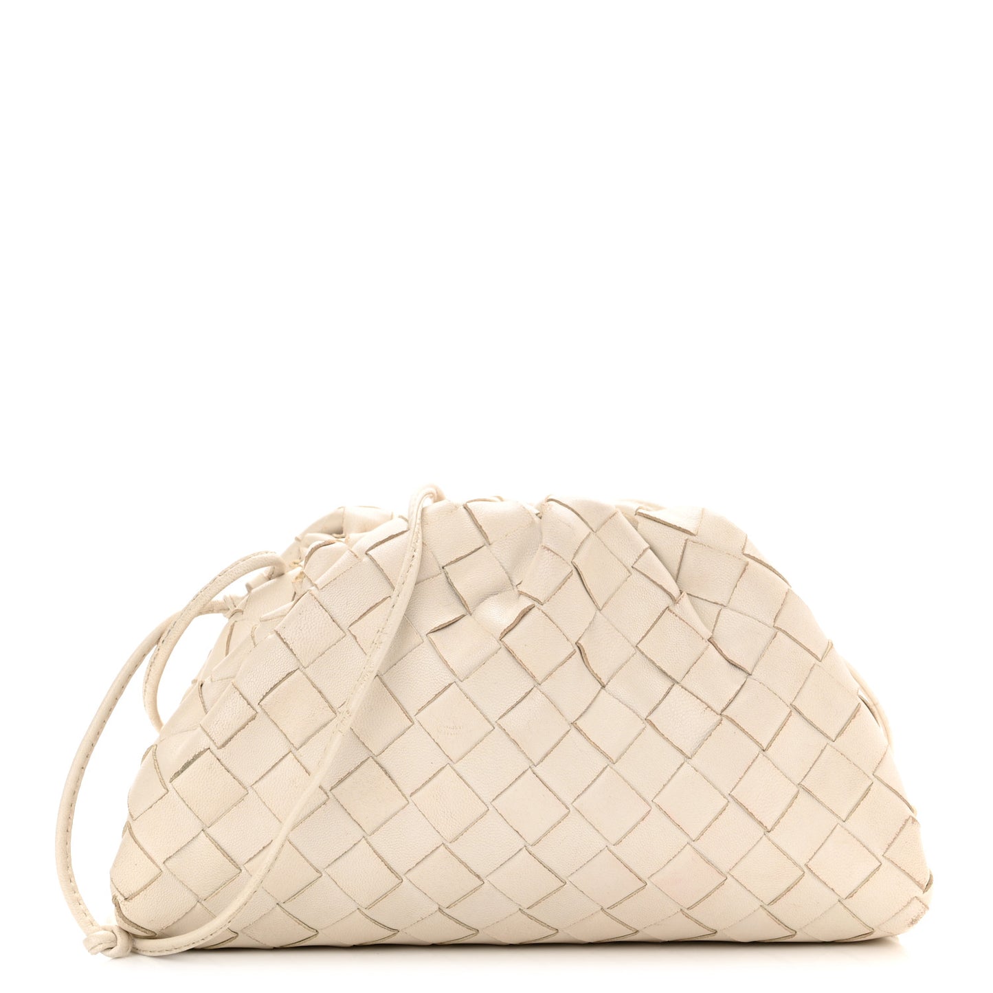 Nappa Intrecciato The Mini Pouch Chalk