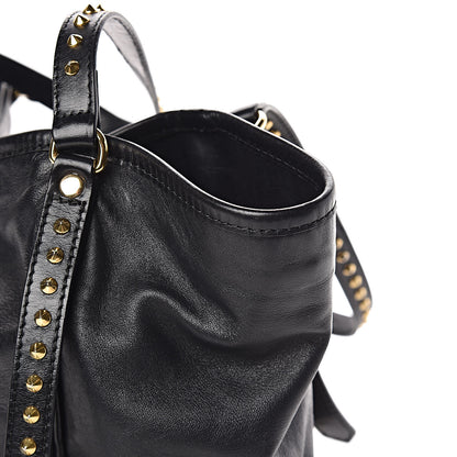 Burberry Lambskin Bridle Studs Small Canterbury Tote Black 15 of 16