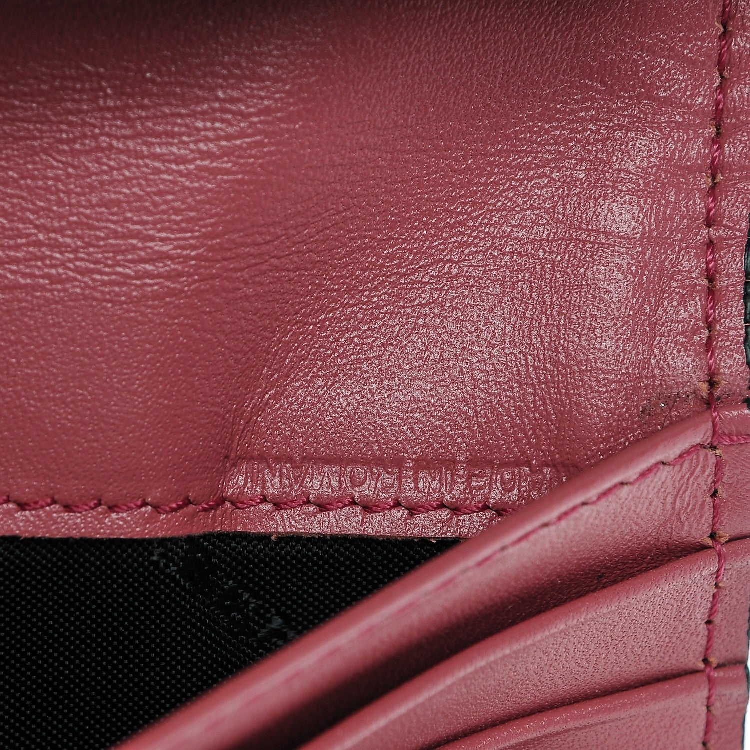 Burberry Heritage Grain Penrose Continental Wallet Crimson Pink 7 of 7