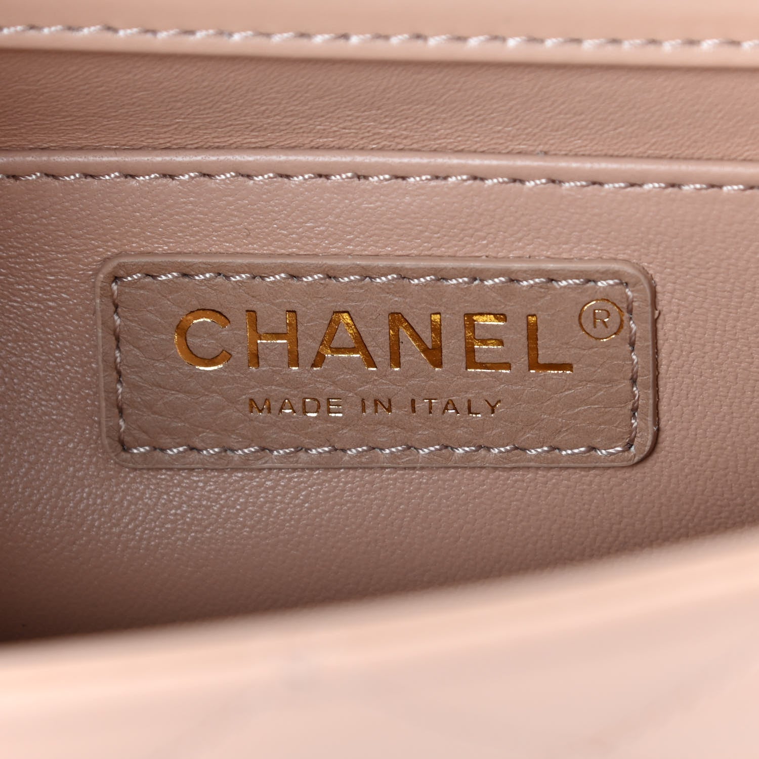 Chanel Calfskin Quilted Perfect Fit Flap Beige 6 of 10