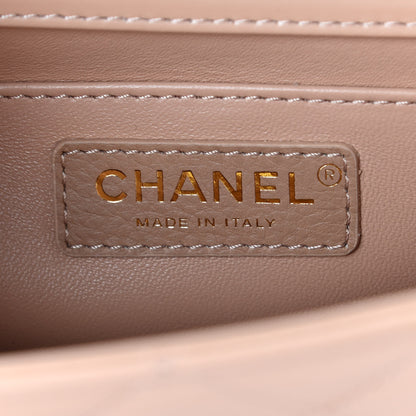 Chanel Calfskin Quilted Perfect Fit Flap Beige 6 of 10