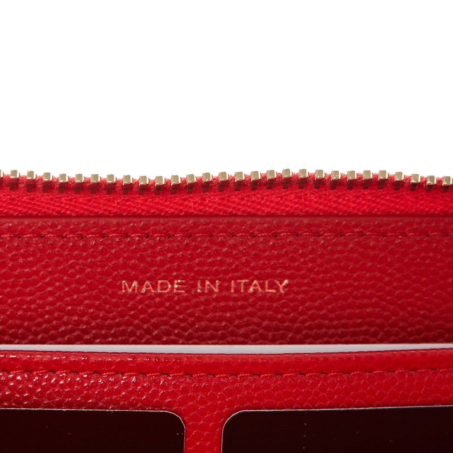 Chanel Caviar Camellia Embossed Zip Around Large Gusset Wallet Red 7 of 8