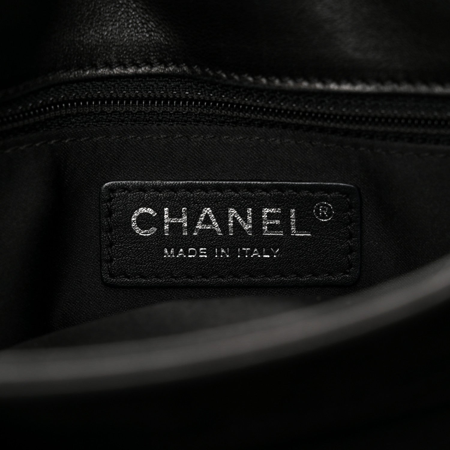 Chanel Lambskin Quilted Jumbo 3 Flap Black 6 of 10