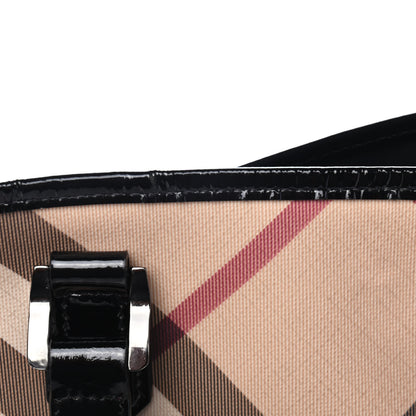Burberry Nova Check Large Nickie Tote Black 5 of 5