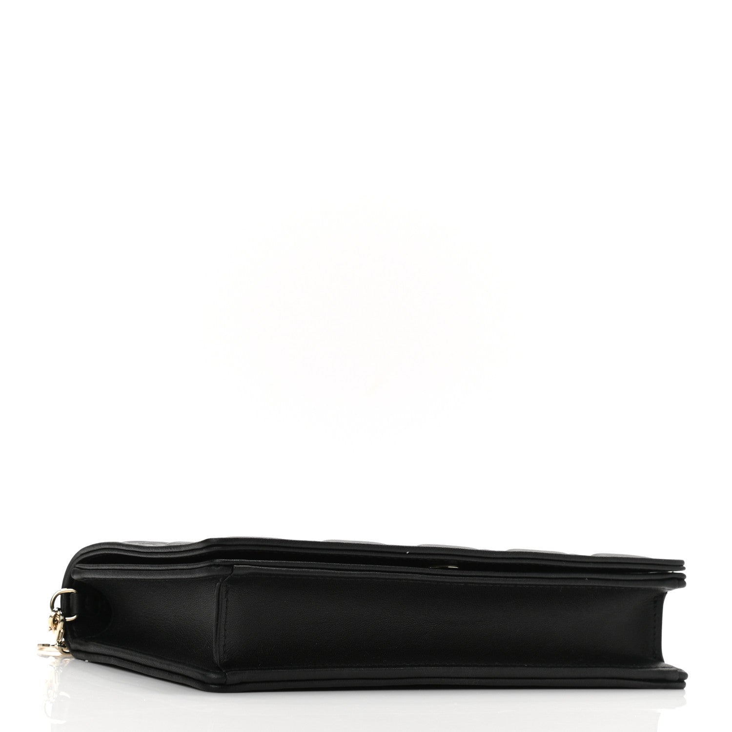 Christian Dior Lambskin Cannage Lady Dior Pouch Black 5 of 11