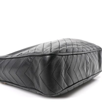 Chanel Lambskin Quilted CC Tassel Camera Case Black 9 of 10