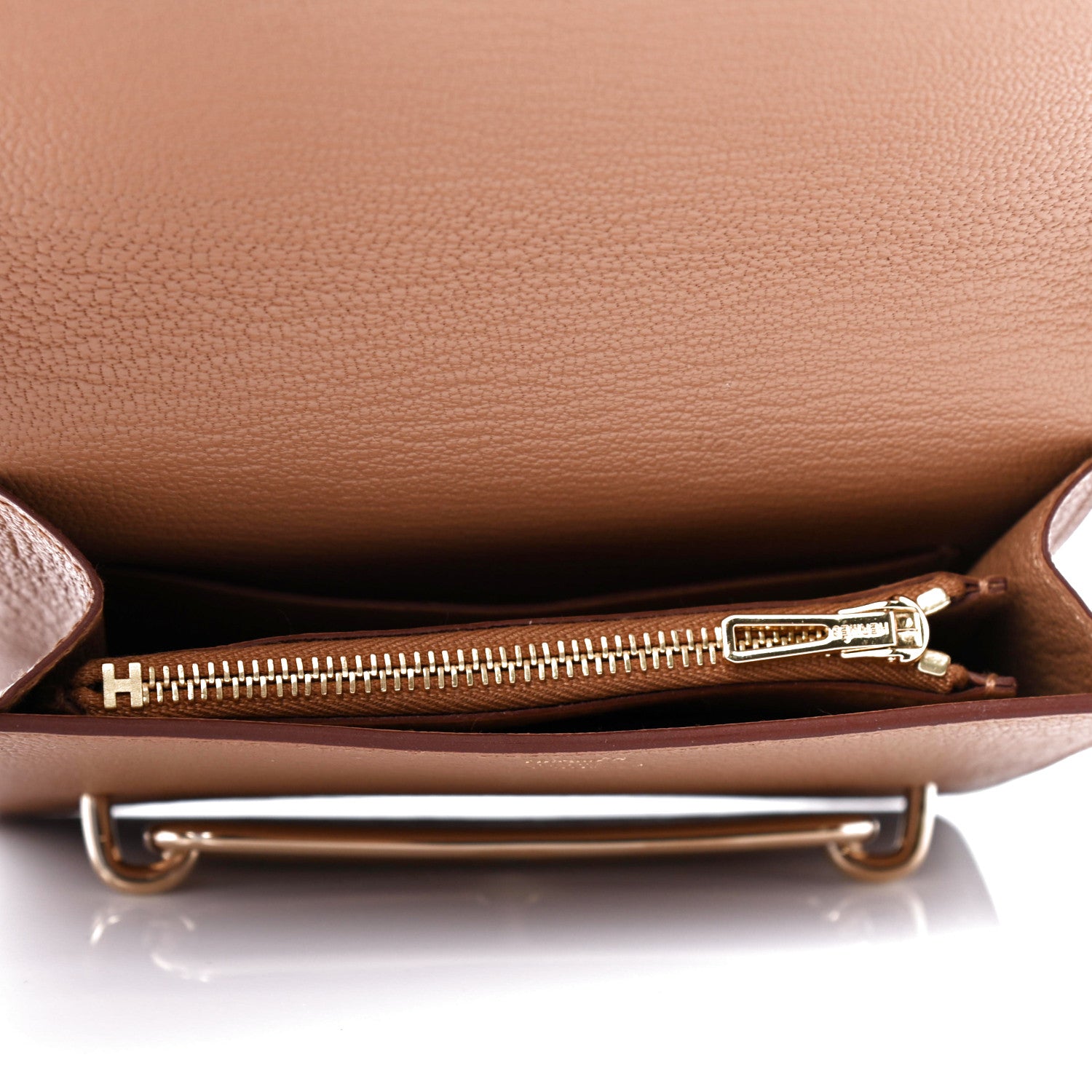 Hermes Chevre Mysore Roulis Slim Wallet Quebracho 4 of 4