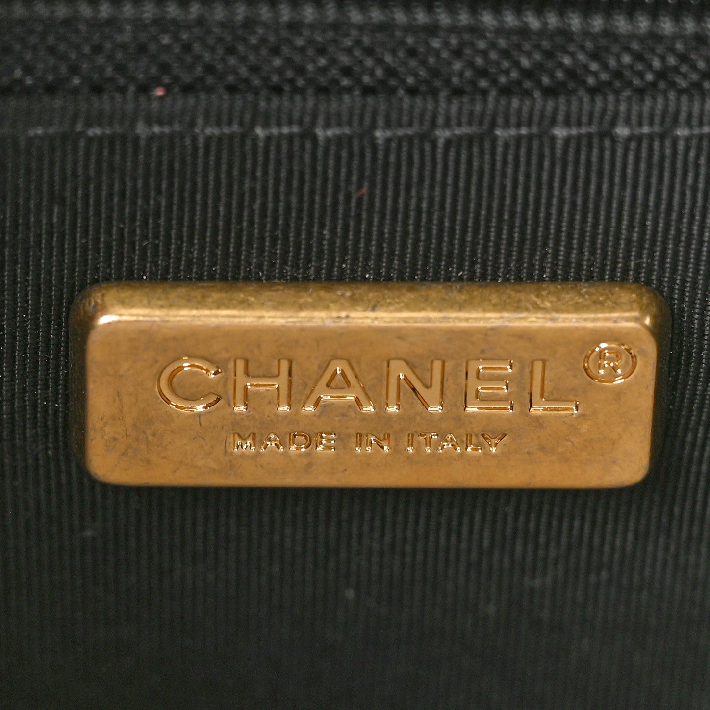 Chanel Calfskin Chevron Quilted Mini Rock The Corner Flap Black 6 of 9