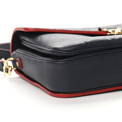 Louis Vuitton Empreinte Pochette Metis Marine Rouge 5 of 9