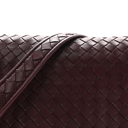 Bottega Veneta Nappa Intrecciato Medium Veneto Messenger Bag Deep Mahogany 8 of 10