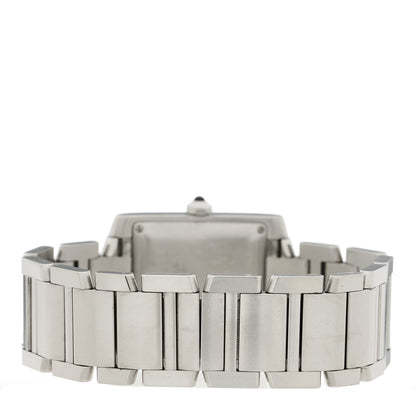 Cartier Stainless Steel 28mm Tank Francaise Automatic Watch 3 of 5