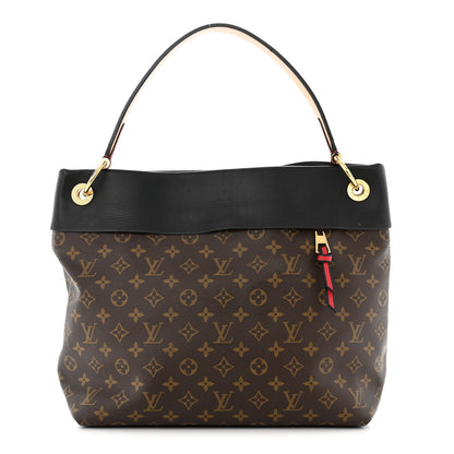 Louis Vuitton Monogram Tuileries Hobo Black 1 of 10