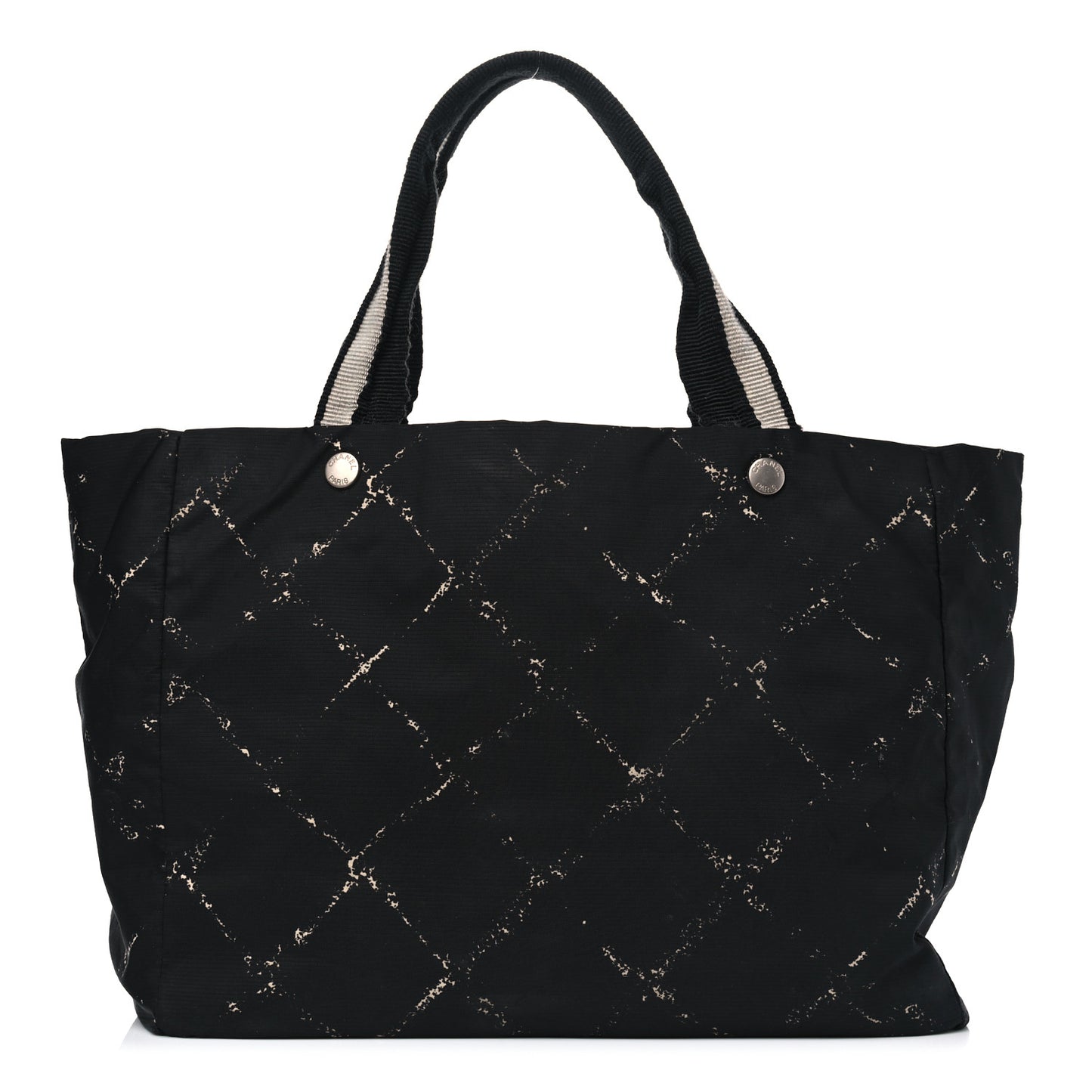 Nylon Travel Tote Black