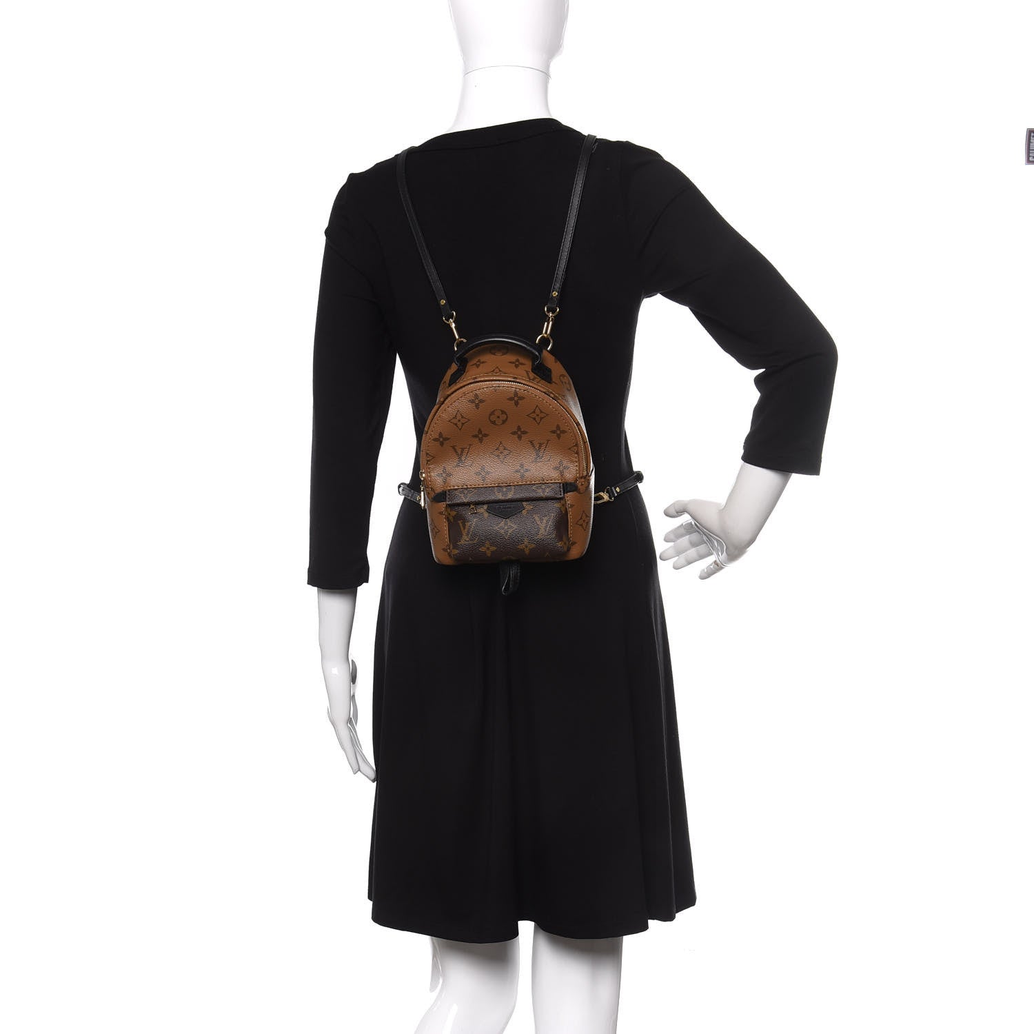 Louis Vuitton Reverse Monogram Palm Springs Backpack Mini 2 of 10