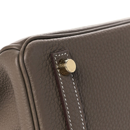 Hermes Togo Birkin 25 Etoupe 7 of 33