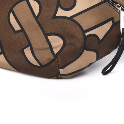 Burberry Nylon Monogram Sonny Bum Bag Bridle Brown 9 of 10