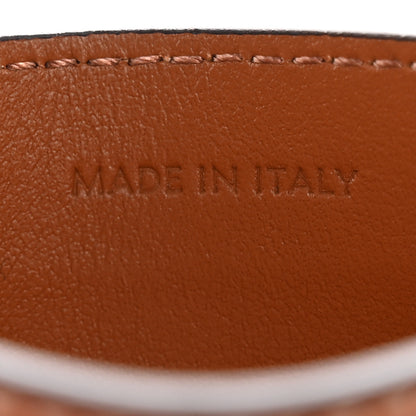 Celine Triomphe Canvas Card Holder Tan 6 of 9