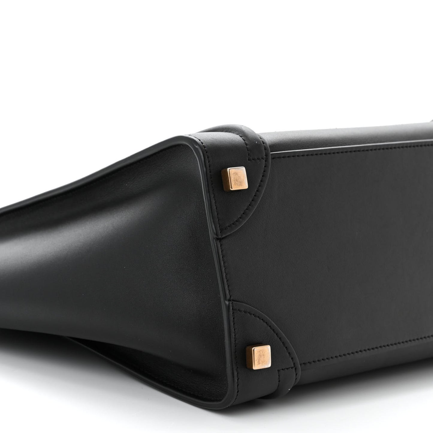 Smooth Calfskin Micro Luggage Black