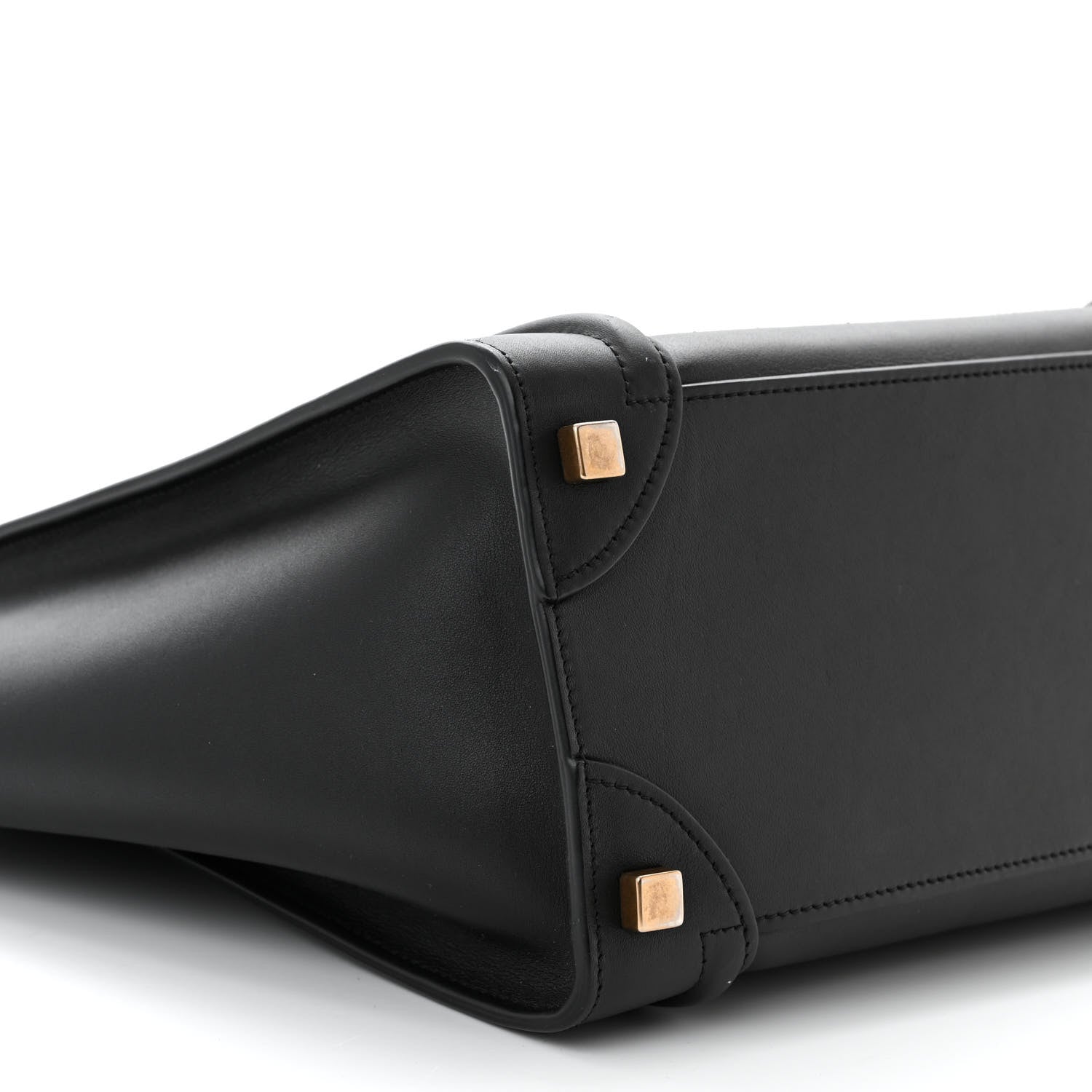 Celine Smooth Calfskin Micro Luggage Black 8 of 10