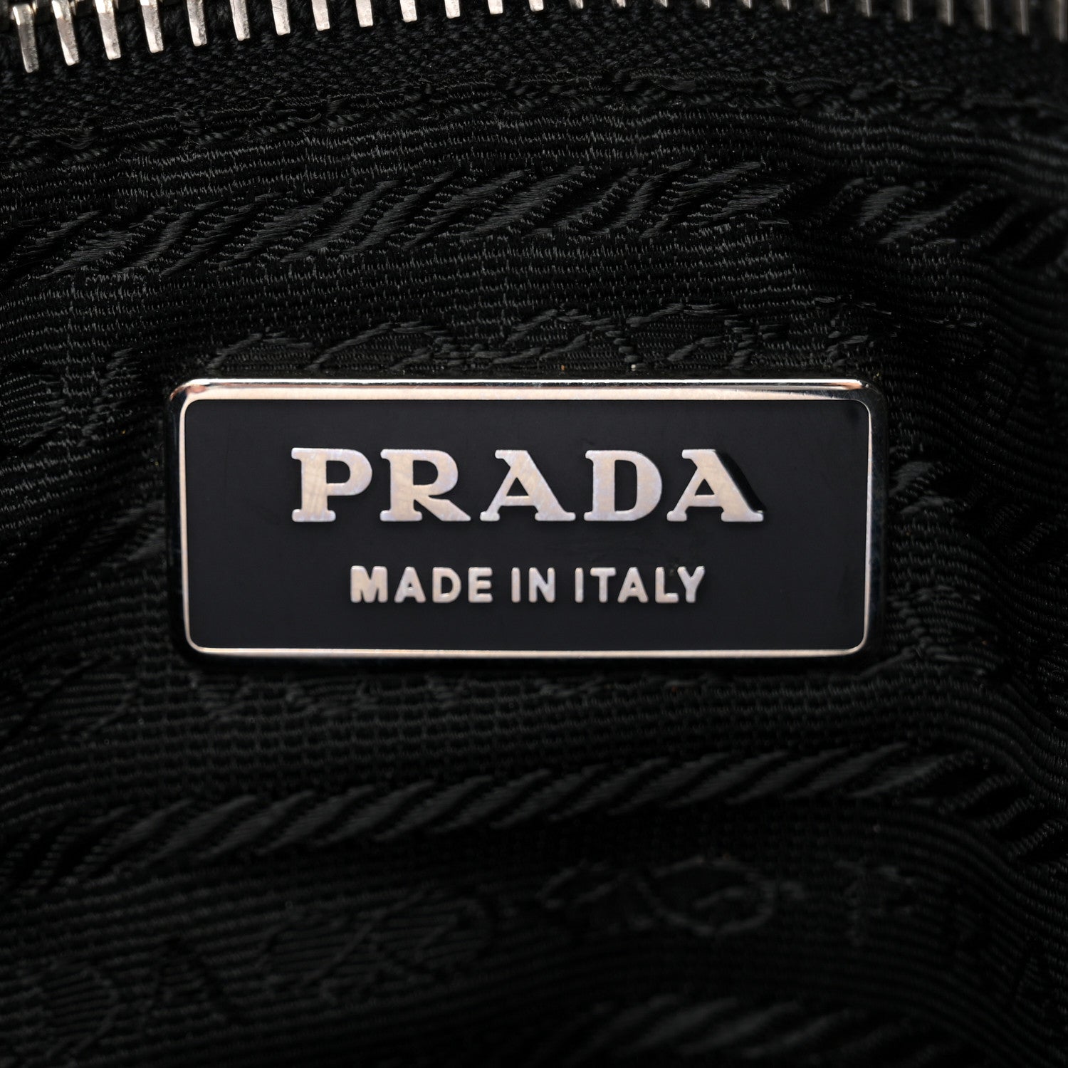 Prada Nappa Pocket Satchel Black 7 of 16