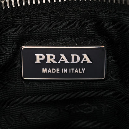 Prada Nappa Pocket Satchel Black 7 of 16
