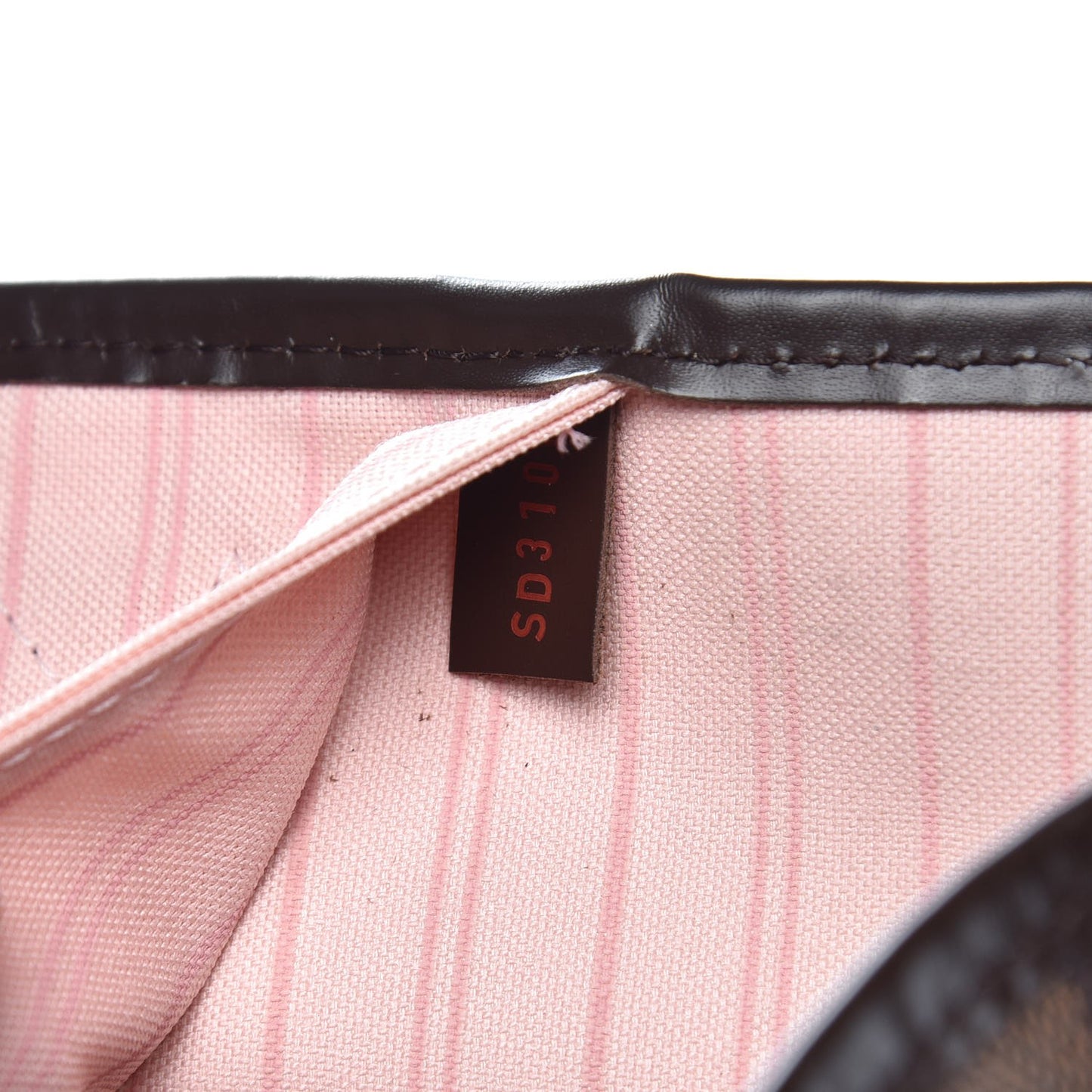 Damier Ebene Neo Neverfull MM Rose Ballerine