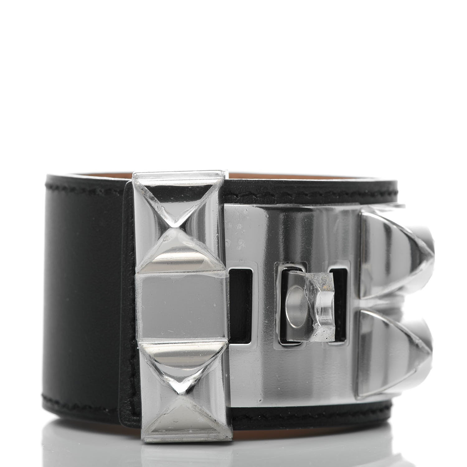 Hermes Chamonix Collier de Chien CDC Bracelet S Black 3 of 5