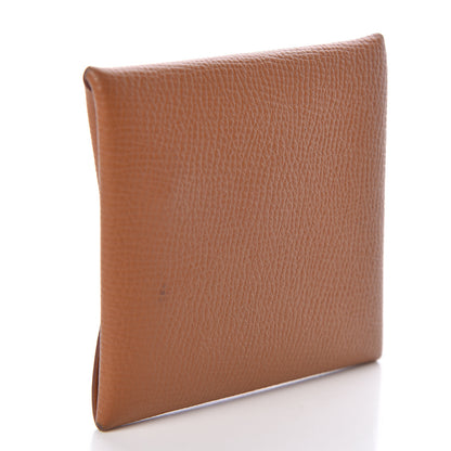 Hermes Epsom Bastia Coin Purse Gold 3 of 8
