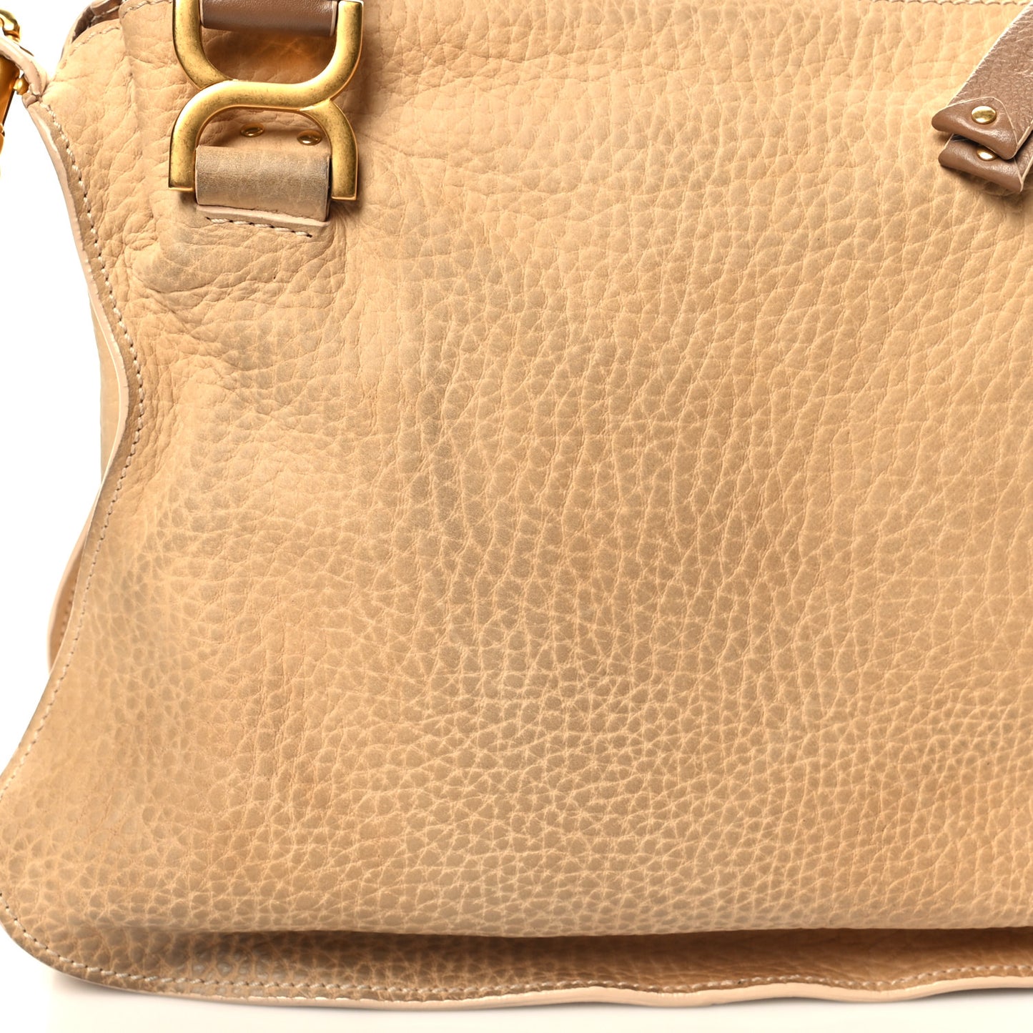 Nubuck Medium Marcie Satchel Greige