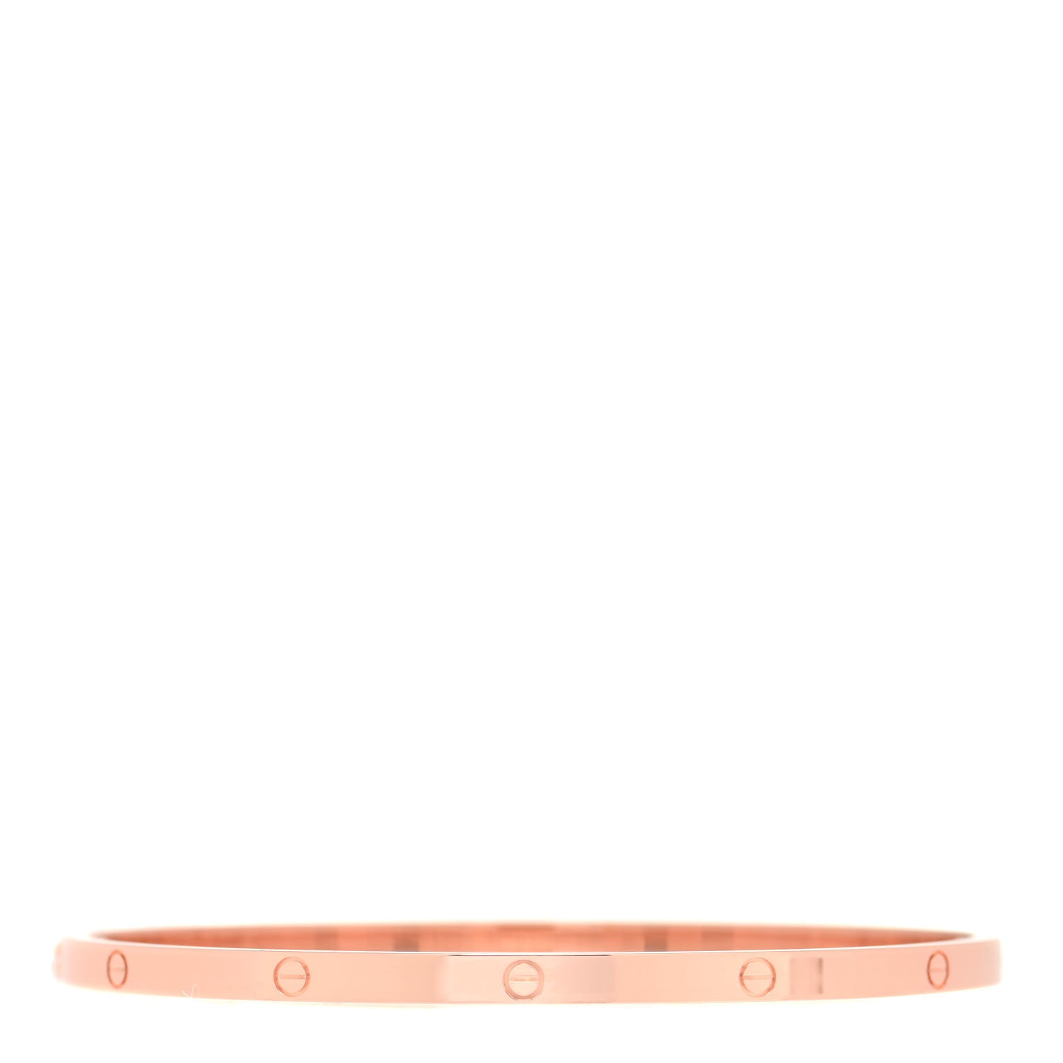 Cartier 18K Pink Gold Small LOVE Bracelet 20 3 of 6