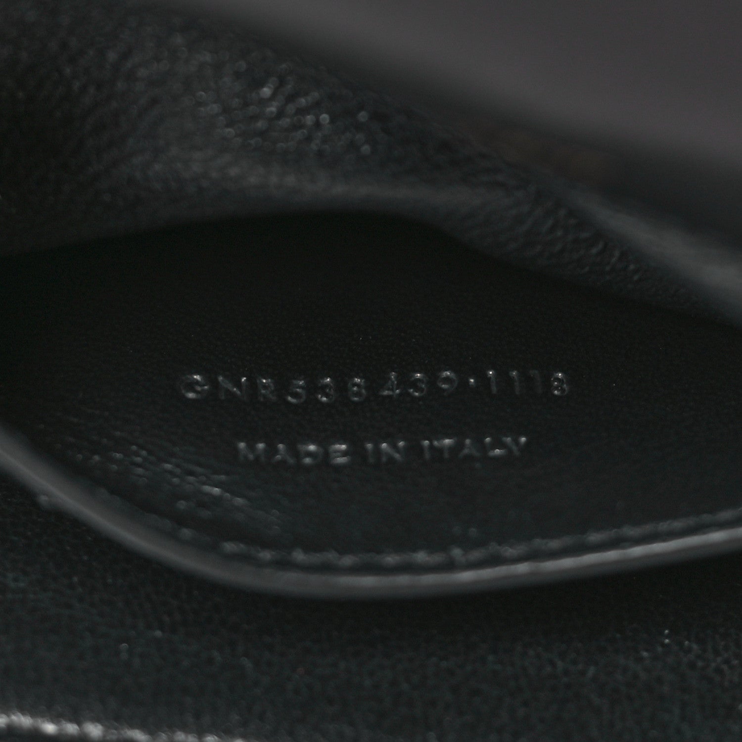 Saint Laurent Lambskin Matelasse Monogram Small Vicky Chain Bag Black 7 of 10