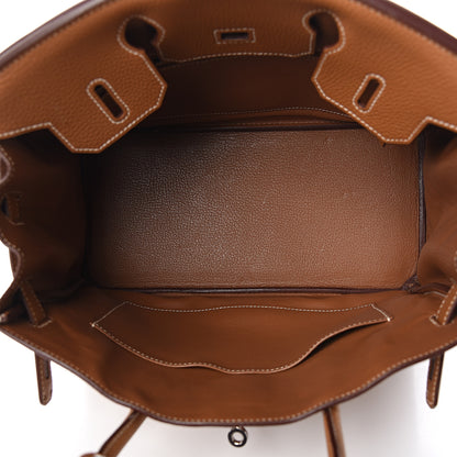 Hermes Togo Birkin 30 Gold 4 of 11