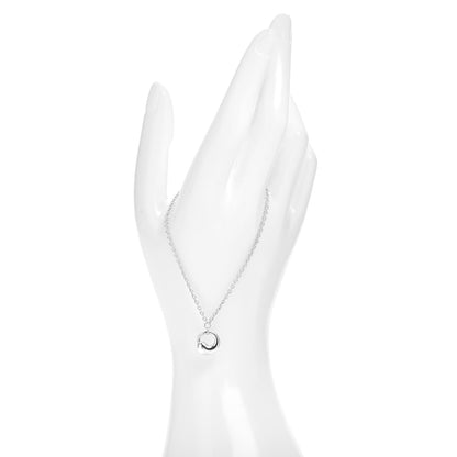 Tiffany Sterling Silver Elsa Peretti Eternal Circle Bracelet 3 of 4