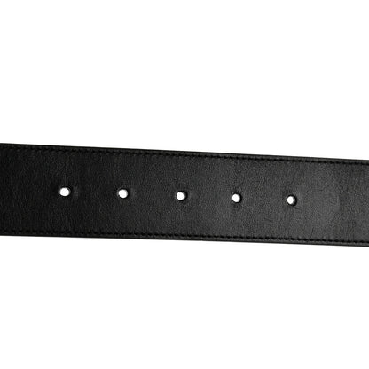 Gucci Plutone Calfskin Double G 40mm Belt 95 38 Black 4 of 5
