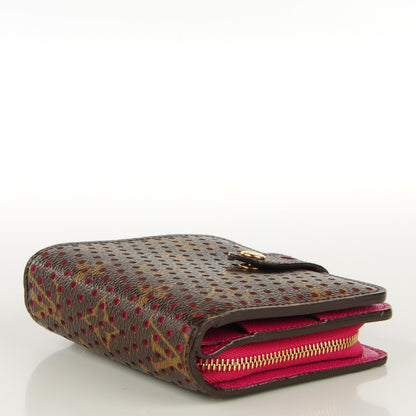 Louis Vuitton Monogram Perforated Compact Zipped Wallet Fuchsia 4 of 8