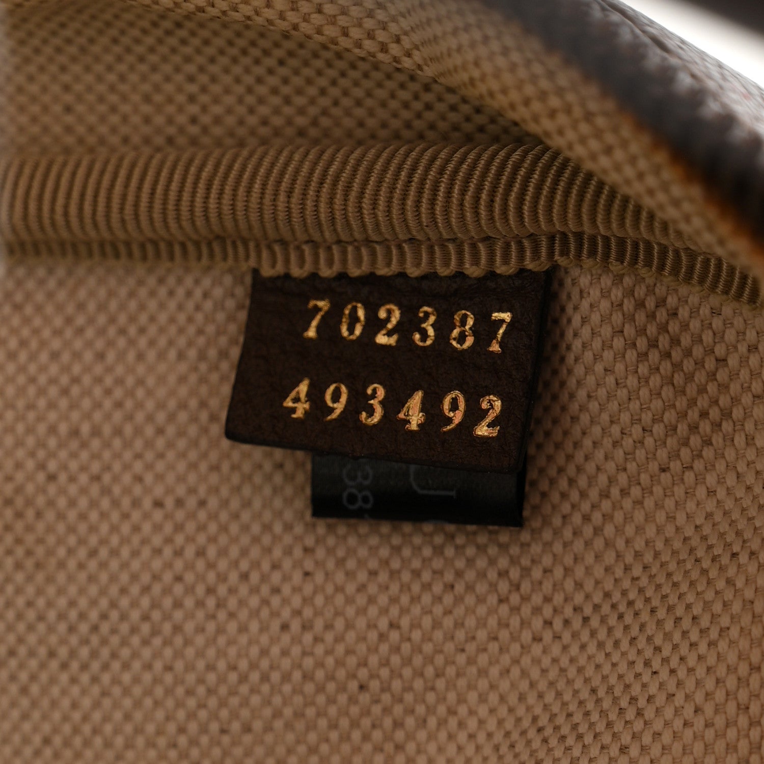 Gucci X ADIDAS Crystal Vintage Monogram Textured Dollar Calfskin Web Trefoil Logo Bag Mid Natural Nut Off White New Acero 7 of 11