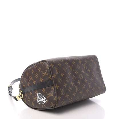 Louis Vuitton Monogram My World Tour Speedy Bandouliere 30 Black 4 of 10