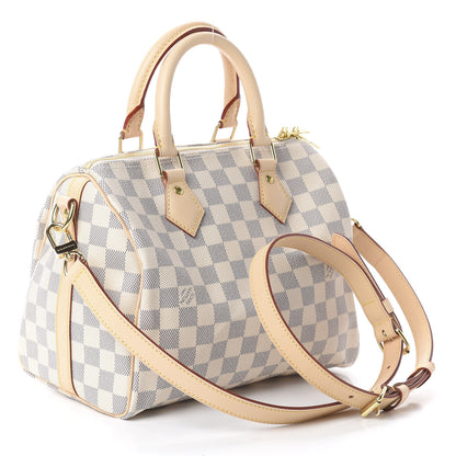 Louis Vuitton Damier Azur Speedy Bandouliere 25 2 of 8