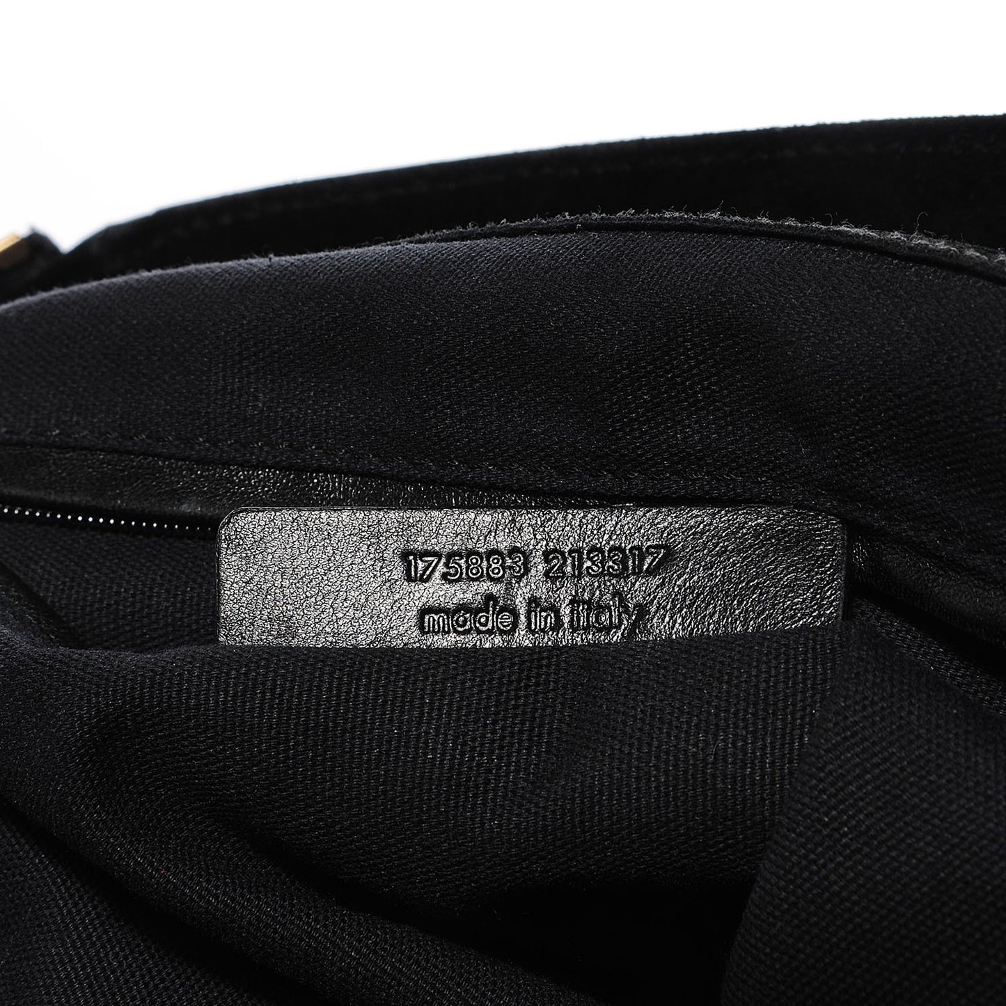 Patent Crocodile Embossed Large Downtown Tote Black